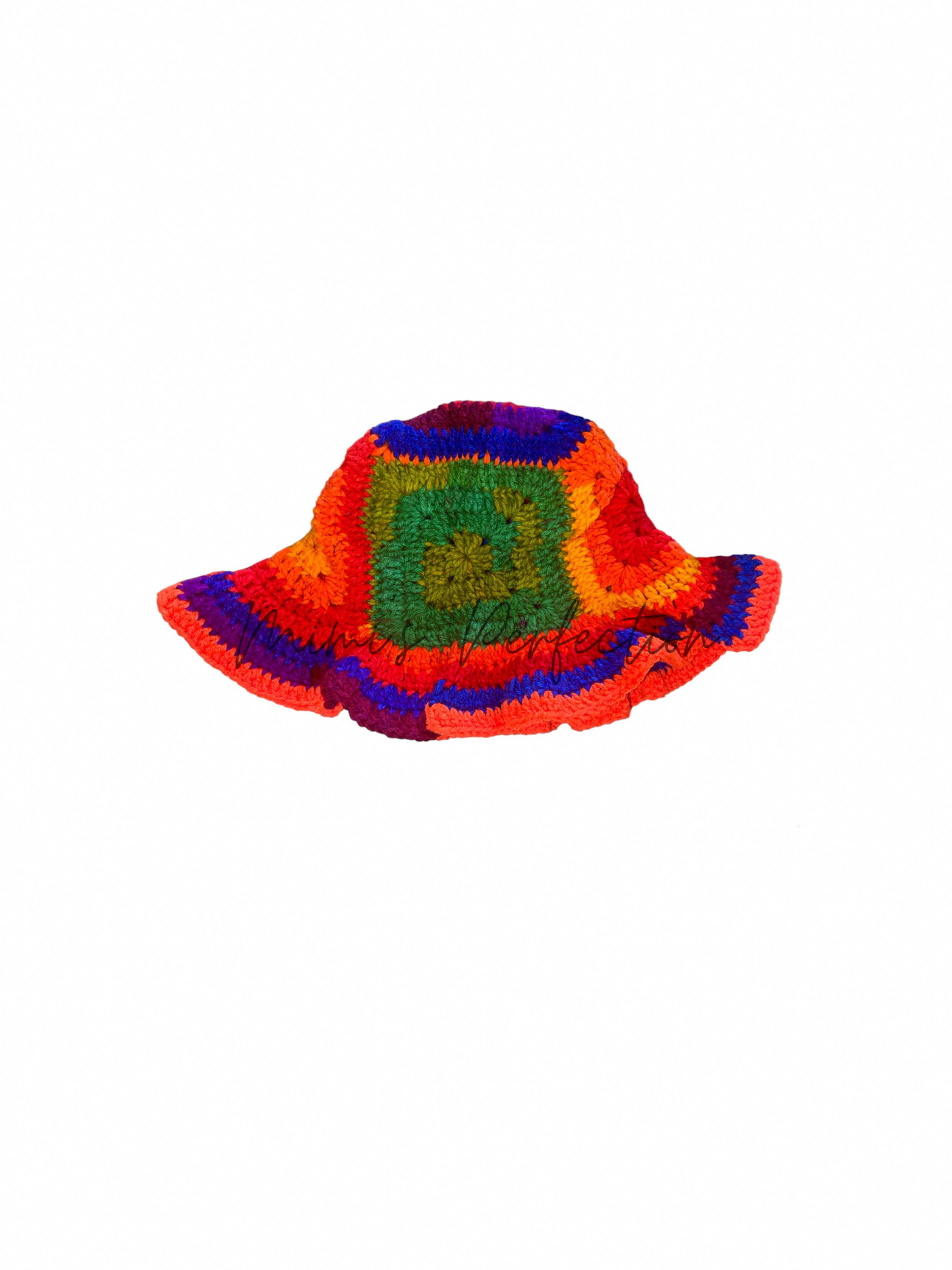 Granny Square Bucket Hat