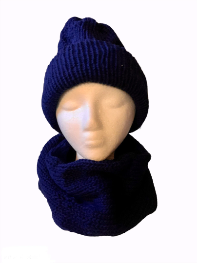 Brim Beanie & Scarf Set