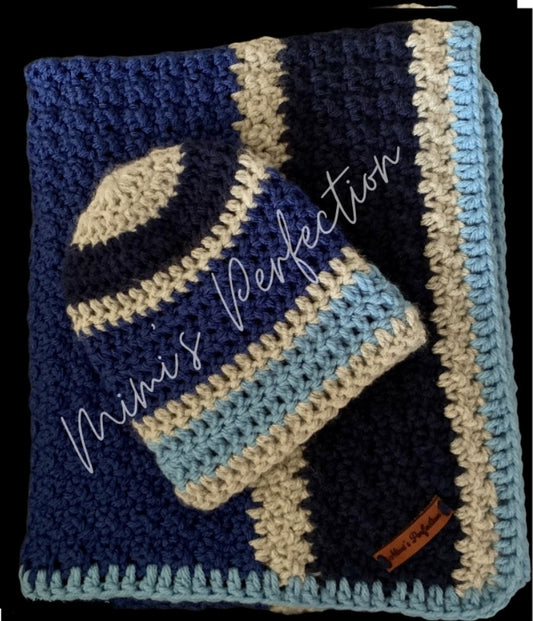 Griddle Stitch Baby Blanket