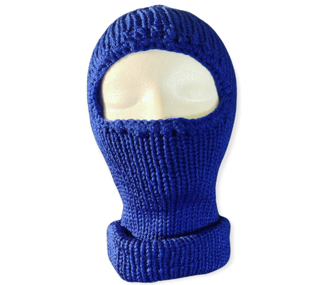 Knit Ribbed Ski Mask